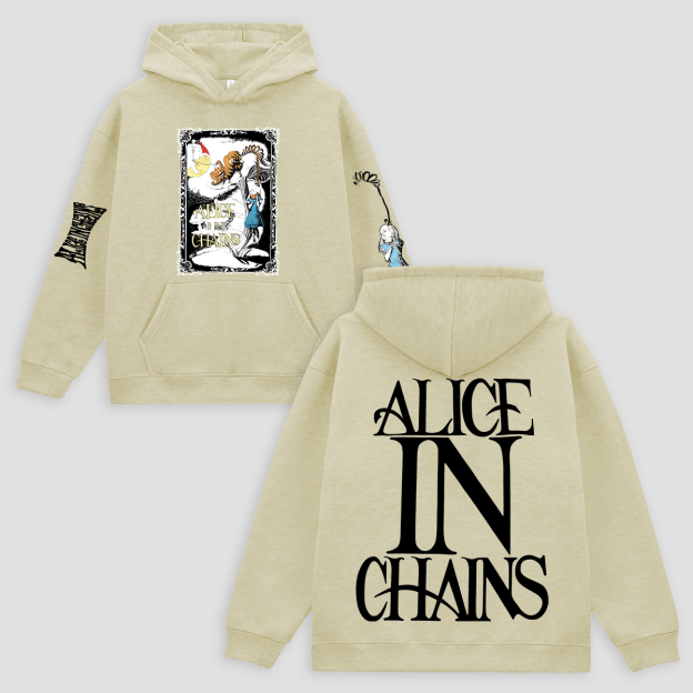 Alice In Chains Printed Fleece-lined Unisex Hoodie Image - 10
