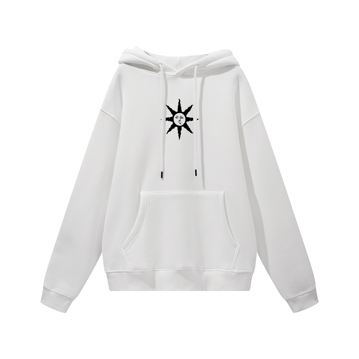 Dark Souls Solaire of Astora Printed Unisex Heavyweight Hoodie with Drawstring Image - 2