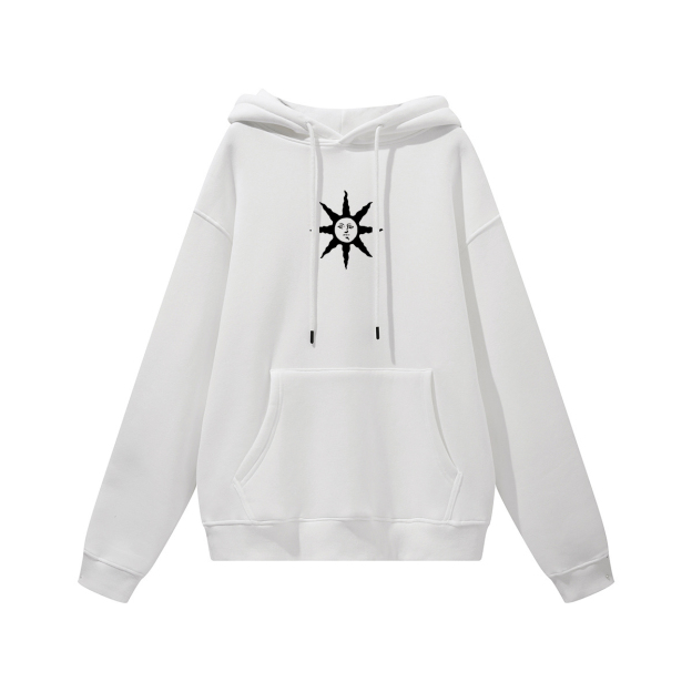 Dark Souls Solaire of Astora Printed Unisex Heavyweight Hoodie with Drawstring Image - 2