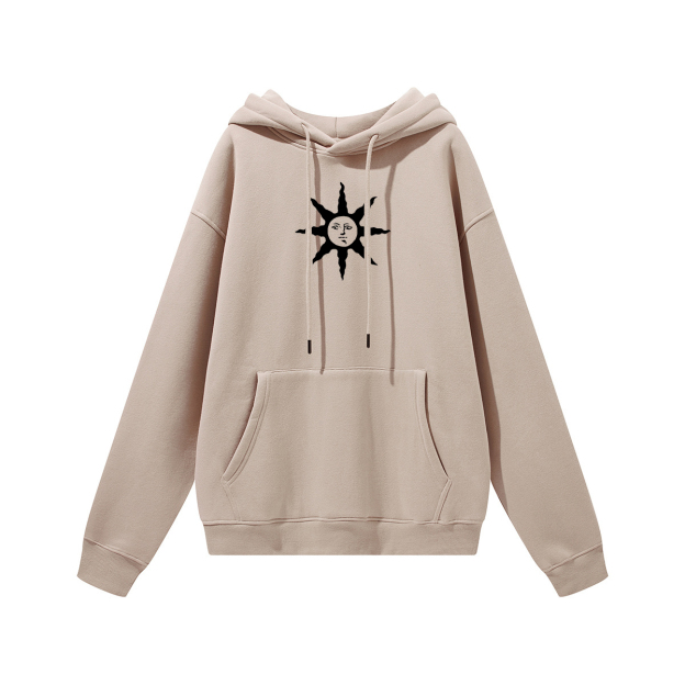 Dark Souls Solaire of Astora Printed Unisex Heavyweight Hoodie with Drawstring Image - 6
