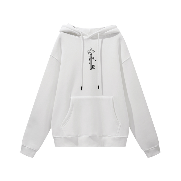 Attack on Titan Eren Yeager Printed Unisex Heavyweight Hoodie with Drawstring Image - 3