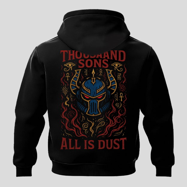 40k Thousand Sons Printed Fleece-lined Unisex Hoodie