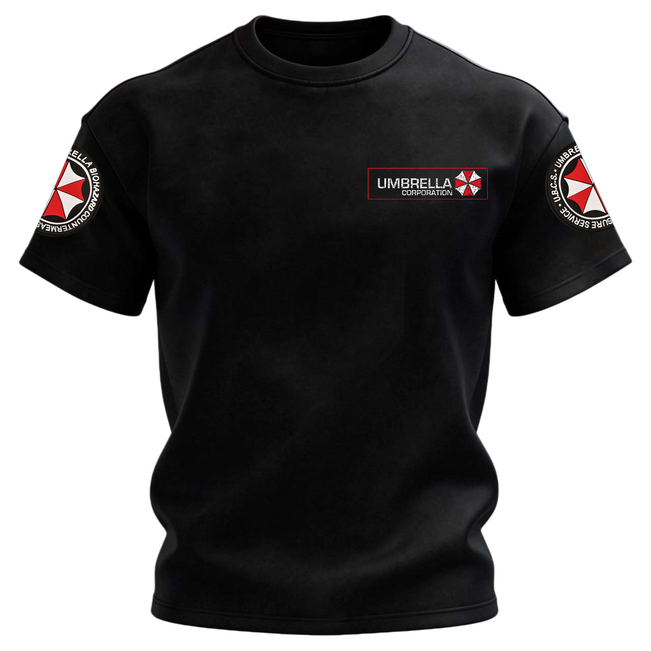 Resident Evil Umbrella Corporation Printed Unisex Oversized T-shirt Image - 2