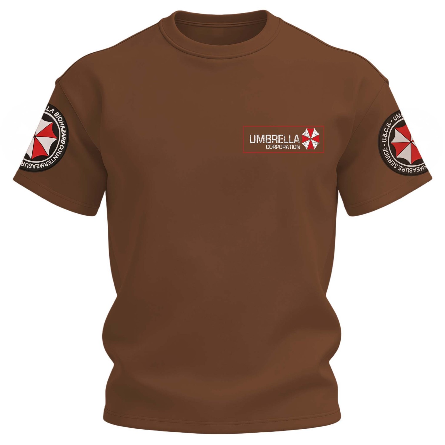 Resident Evil Umbrella Corporation Printed Unisex Oversized T-shirt Image - 6