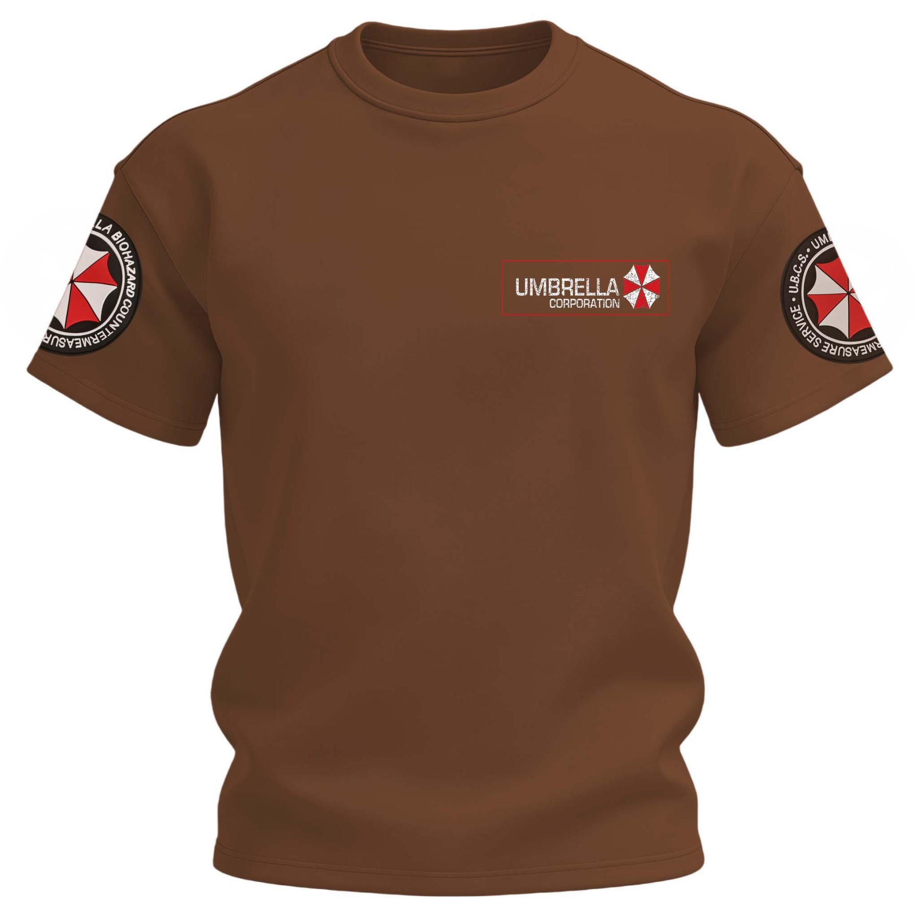 Resident Evil Umbrella Corporation Printed Unisex Oversized T-shirt Image - 6
