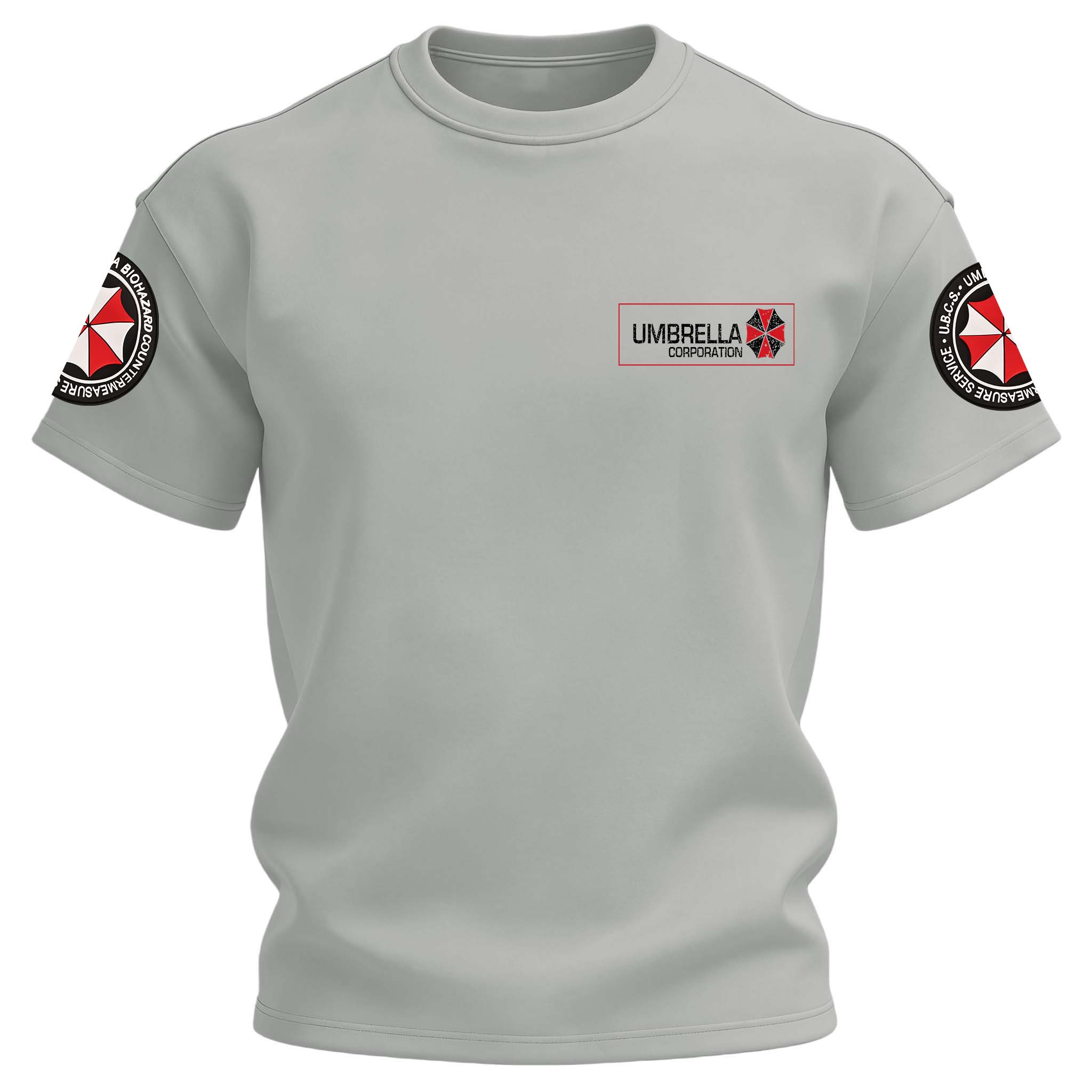 Resident Evil Umbrella Corporation Printed Unisex Oversized T-shirt Image - 8