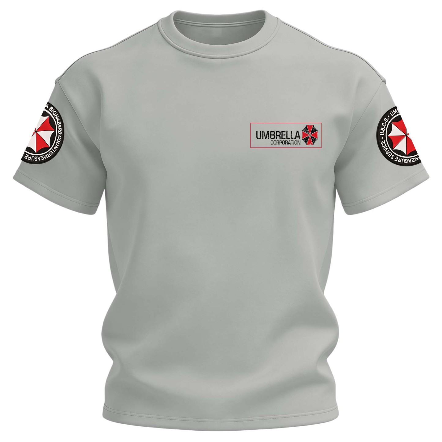Resident Evil Umbrella Corporation Printed Unisex Oversized T-shirt Image - 8