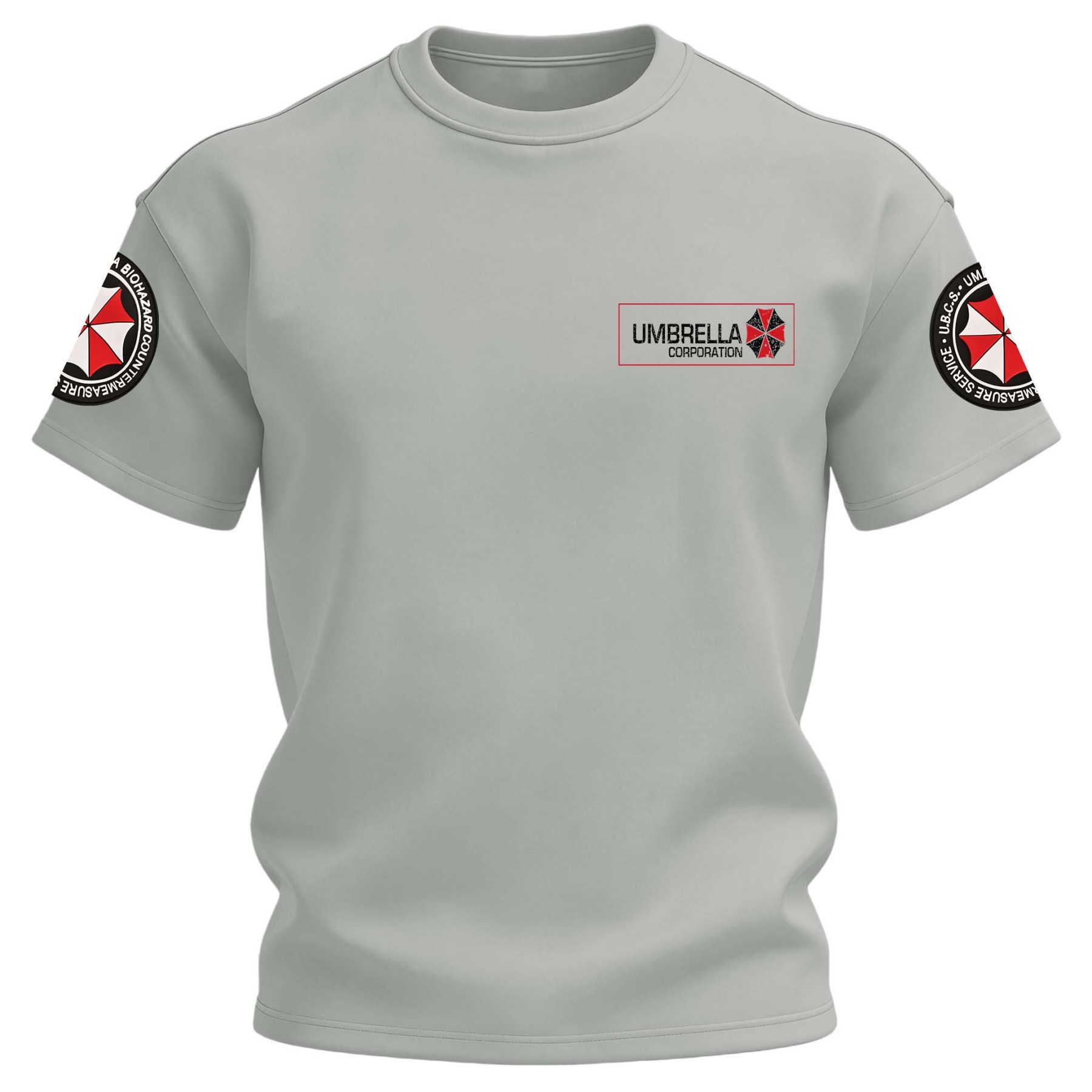 Resident Evil Umbrella Corporation Printed Unisex Oversized T-shirt Image - 8