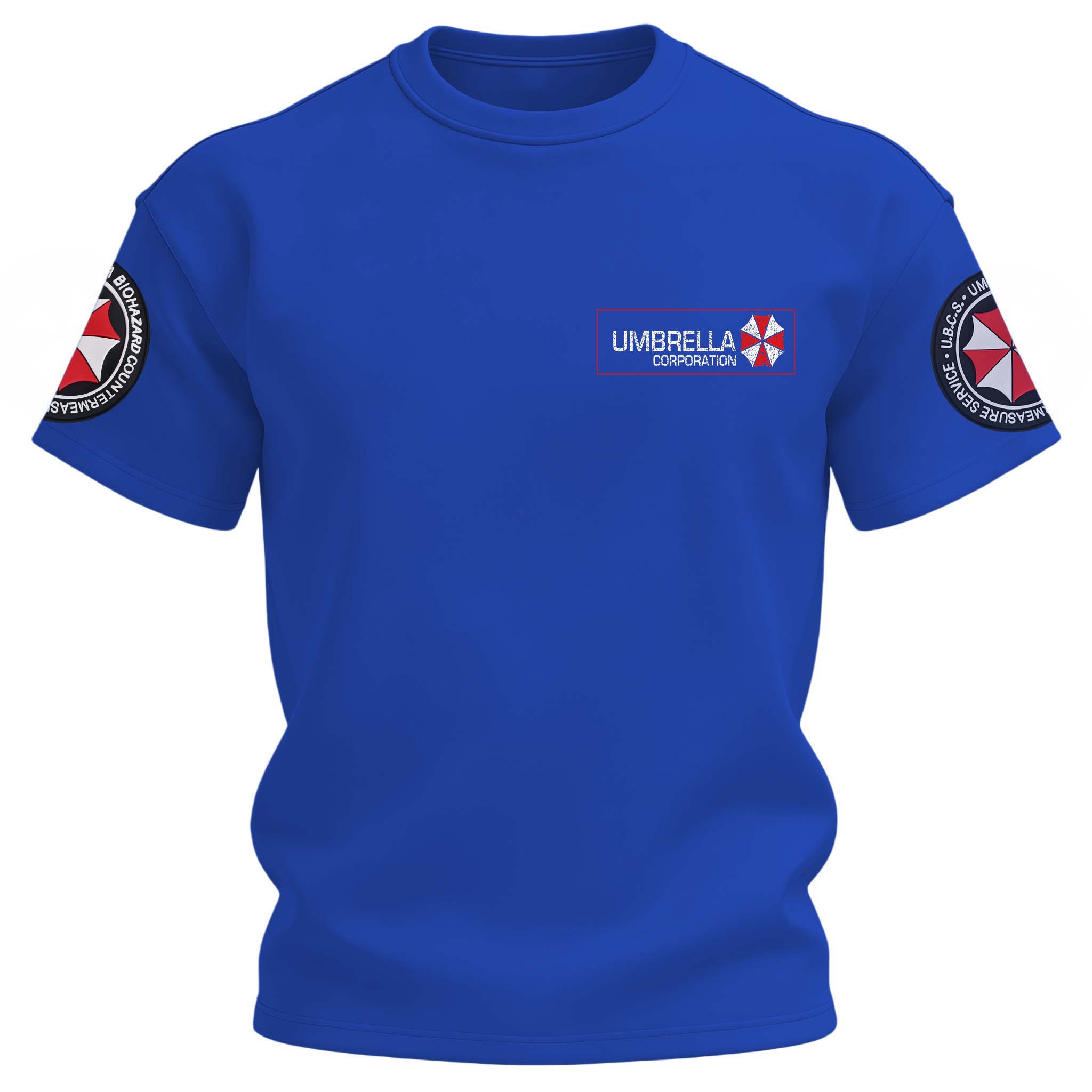 Resident Evil Umbrella Corporation Printed Unisex Oversized T-shirt Image - 10