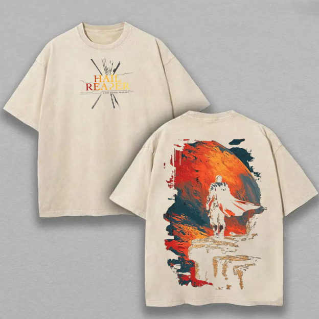Red Rising Printed Unisex Washed T-Shirt