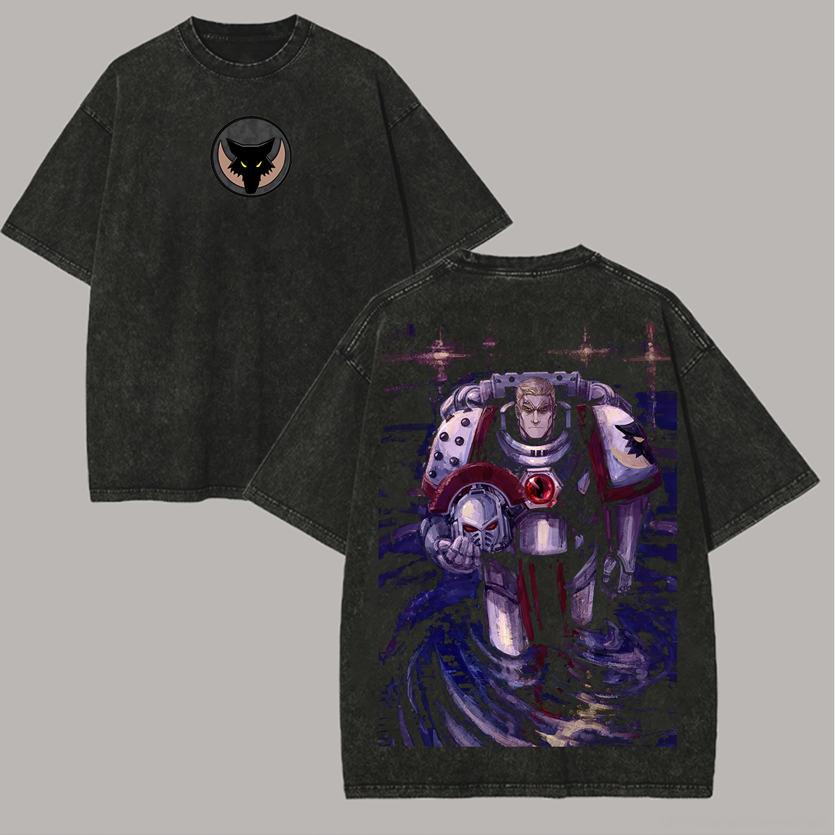 40k Garviel Loken Printed Unisex Washed T-Shirt