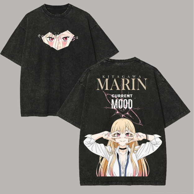 My Dress-Up Darling Printed Unisex Washed T-Shirt