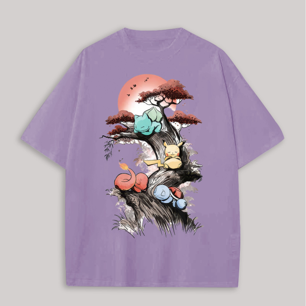   Printed Oversized Unisex T-shirts Image - 8