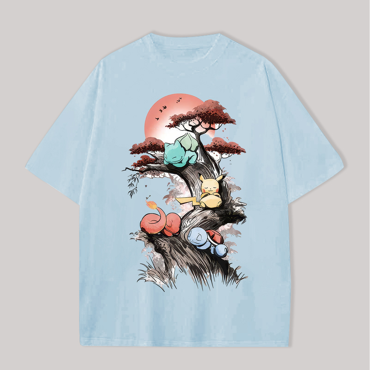   Printed Oversized Unisex T-shirts Image - 3