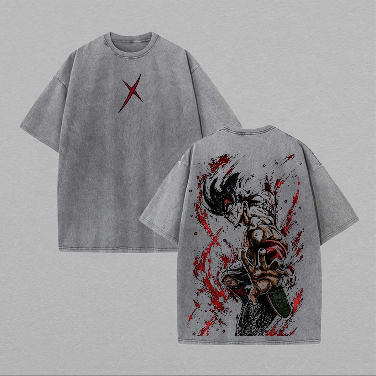 Dragon Ball Printed Unisex Washed T-Shirt