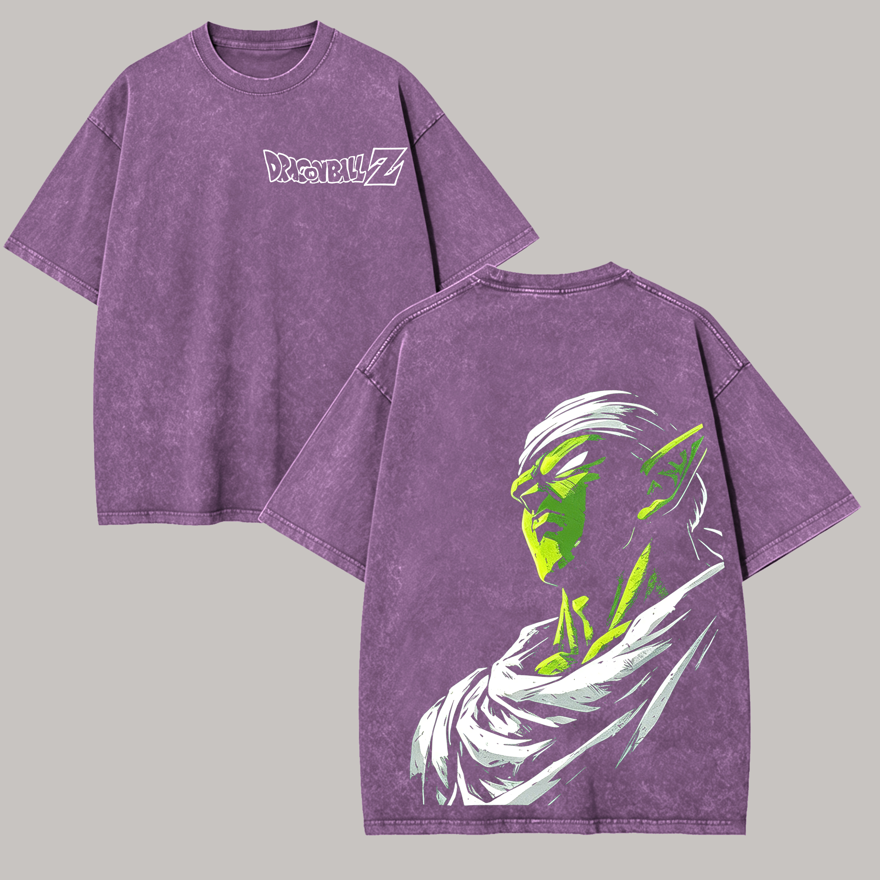 Dragon Ball Z Printed Unisex Washed T-Shirt Image - 6