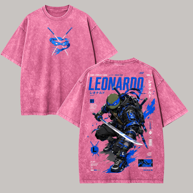Cyberpunk Samurai Graphic Printed Unisex Washed T-Shirt Image - 6