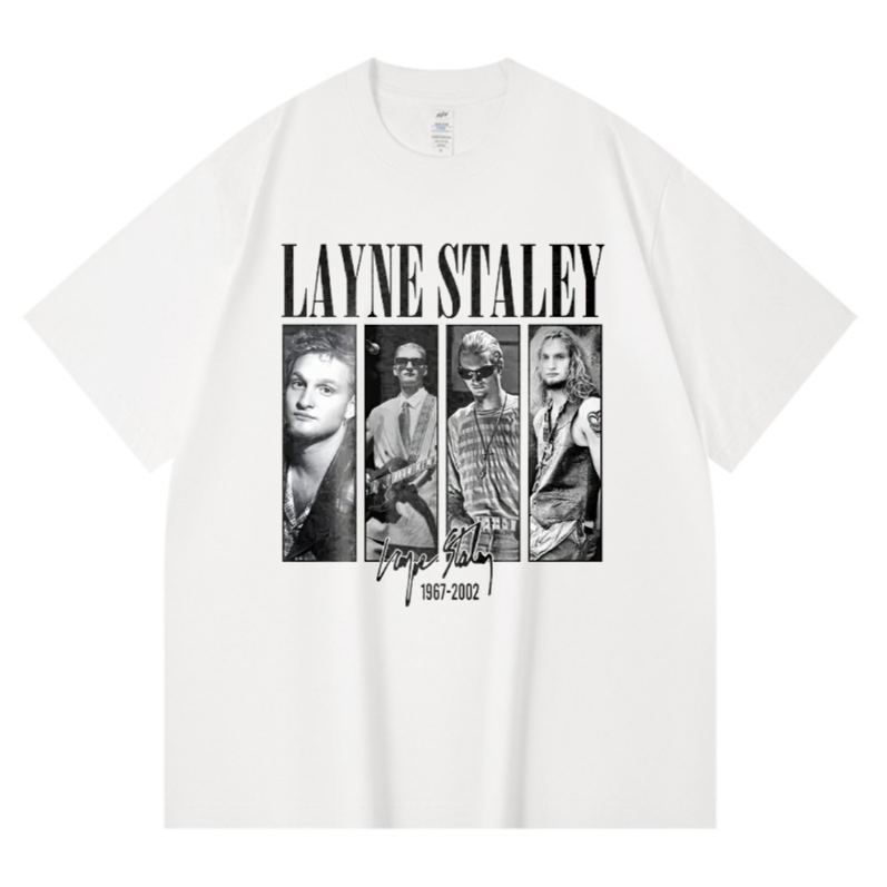 Layne Staley Printed Oversized Unisex T-shirts