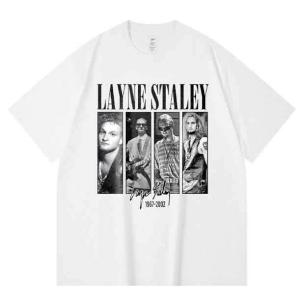 Layne Staley Printed Oversized Unisex T-shirts