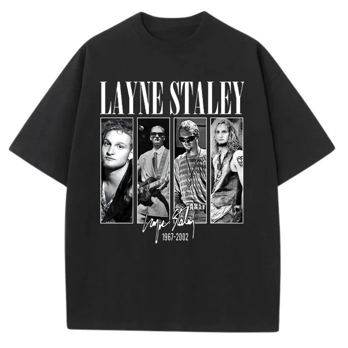 Layne Staley Printed Oversized Unisex T-shirts