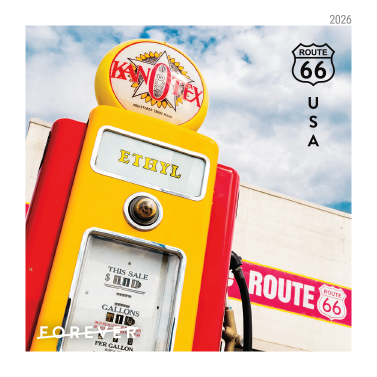 2026 Route 66 Forever First Class Postage Stamps