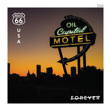 2026 Route 66 Forever First Class Postage Stamps