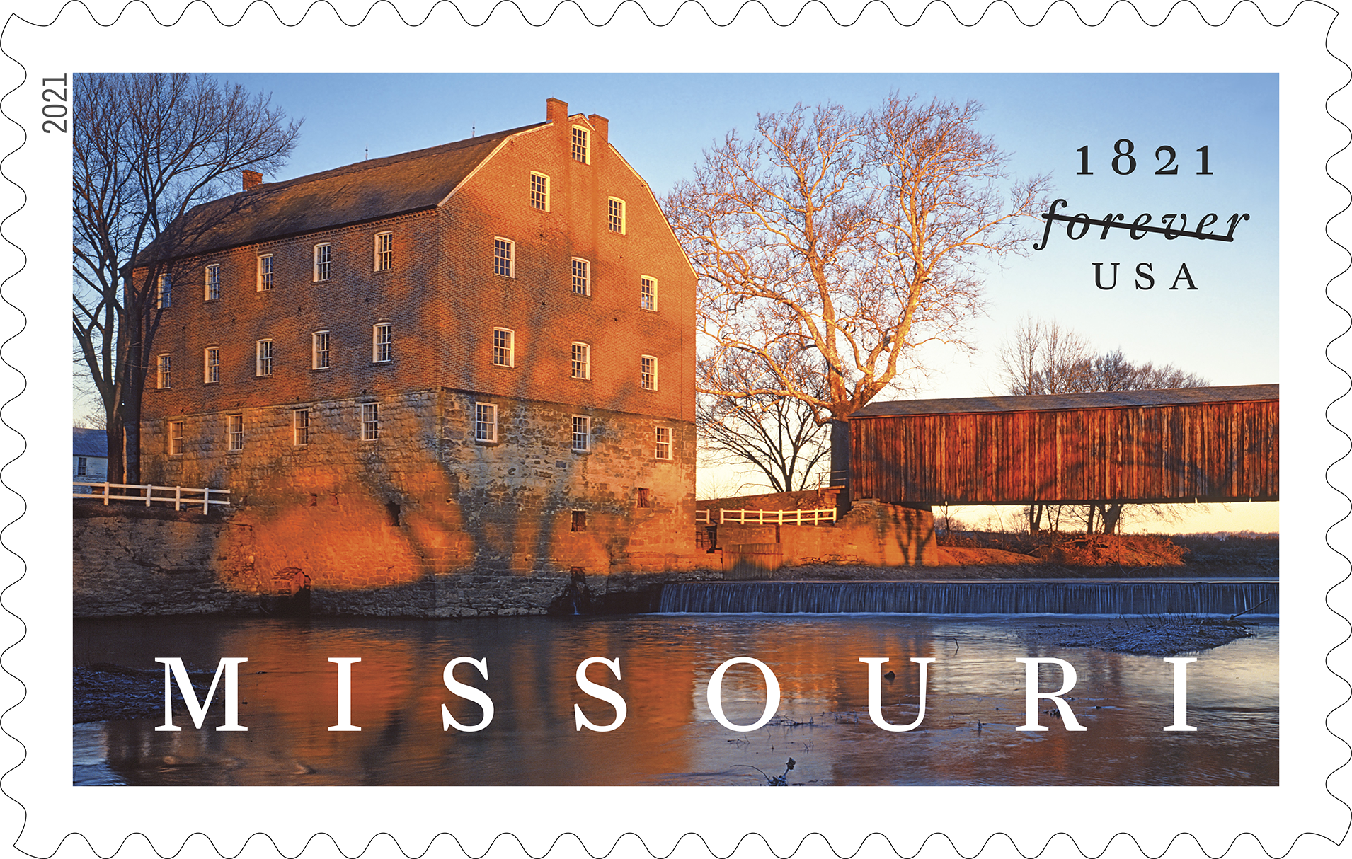 2021 Missouri Statehood Forever First Class Postage Stamps