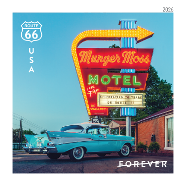 2026 Route 66 Forever First Class Postage Stamps