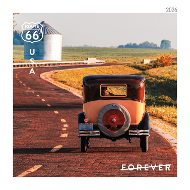 2026 Route 66 Forever First Class Postage Stamps
