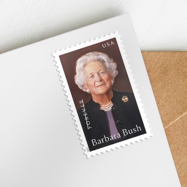 2025 Barbara Bush Stamps Forever First Class Postage Stamps