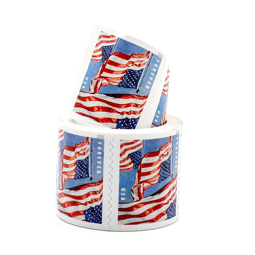 2022 US Flags Forever First Class Postage Stamps