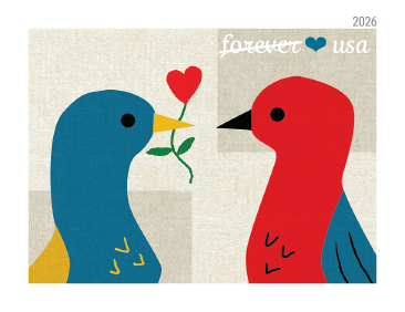 2026 Love Stamps Forever First Class Postage Stamps