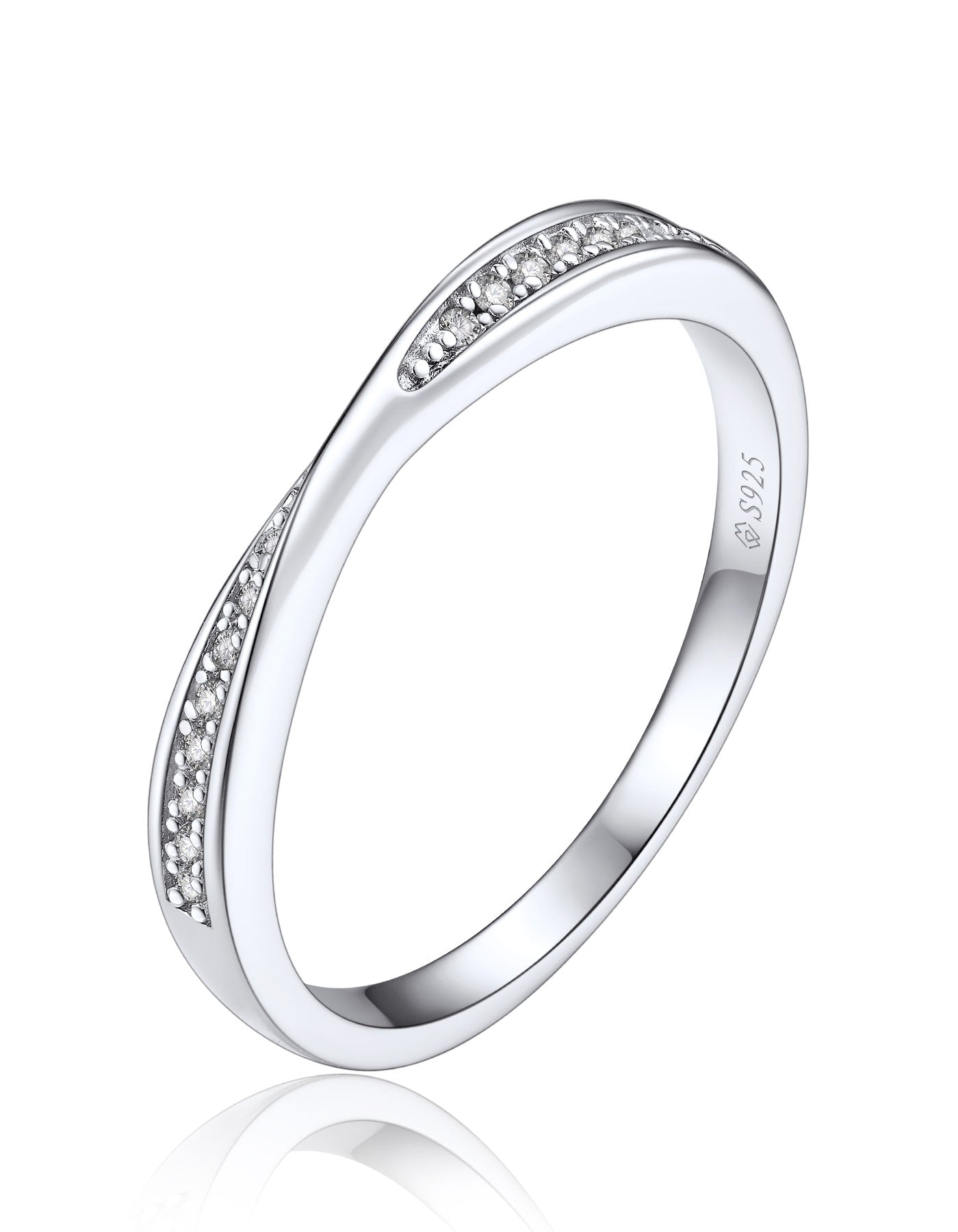 MomentWish Criss Cross Ring 