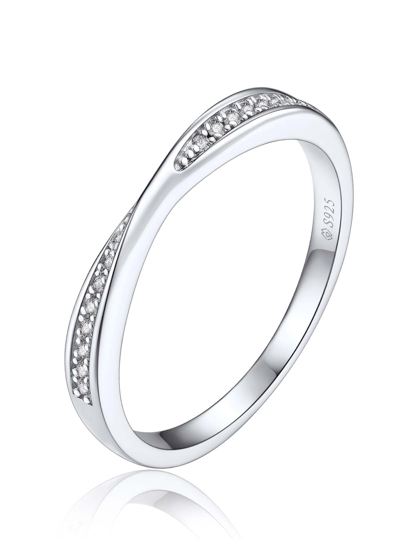 MomentWish Criss Cross Ring 