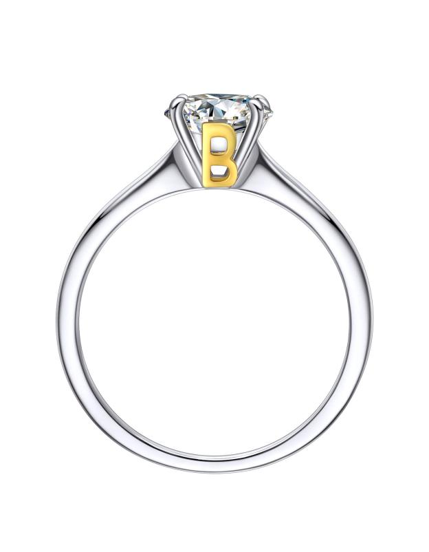 MomentWish Custom Moissanite Ring