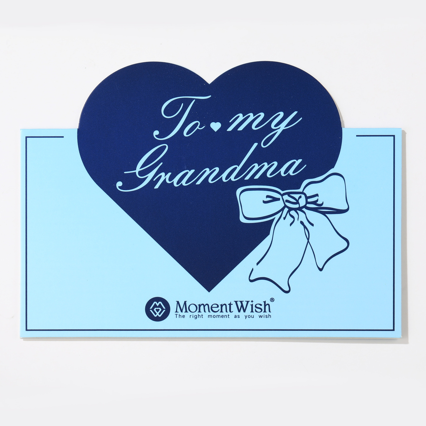MomentWish Greeting Card-To My Grandma