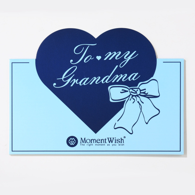 MomentWish Greeting Card-To My Grandma