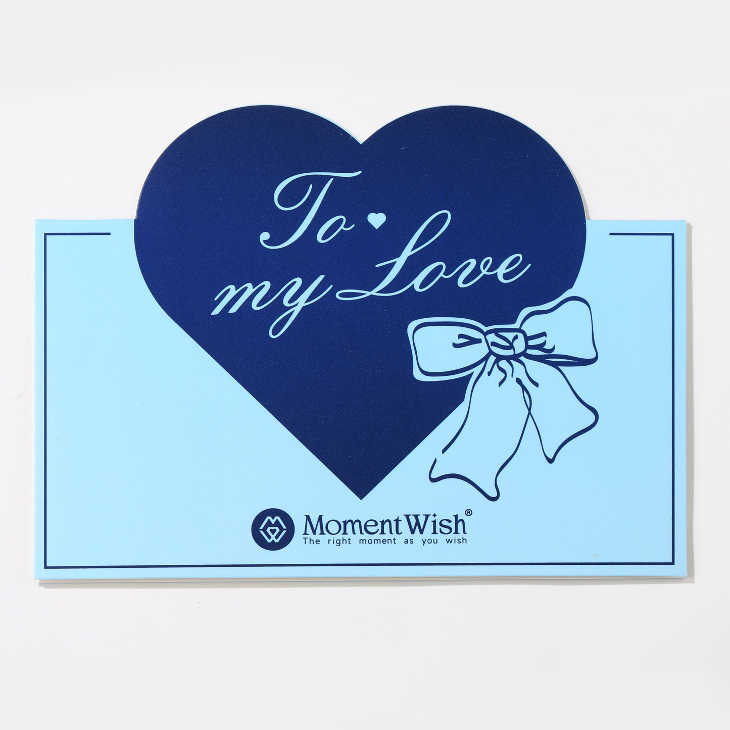 MomentWish Greeting Card-To My Love