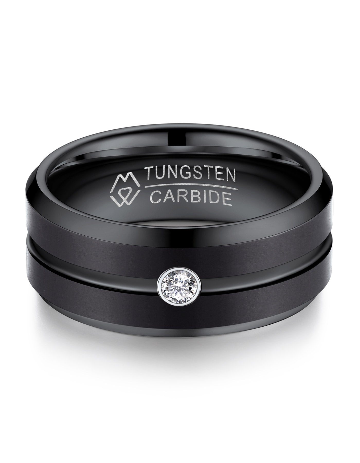 MomentWish Groove Band Ring 