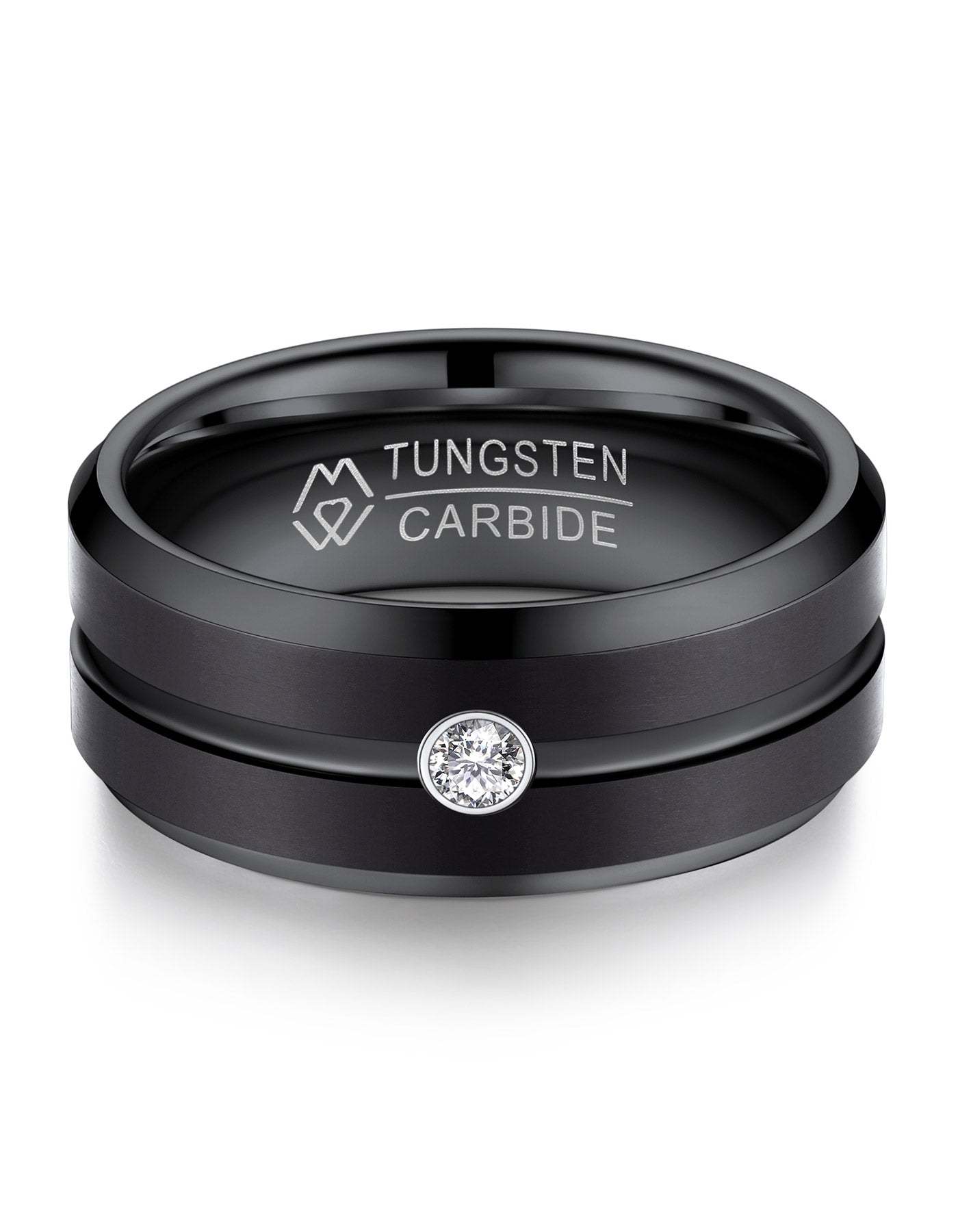 MomentWish Groove Band Ring 