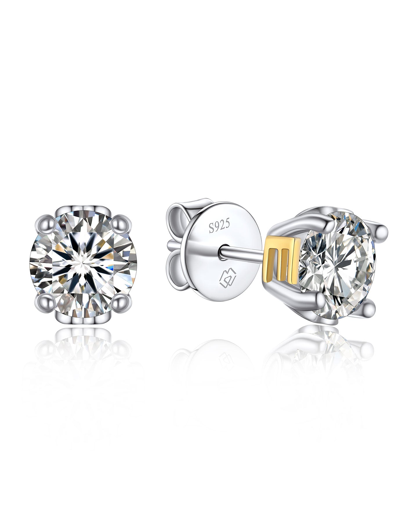 MomentWish Letter E Earrings