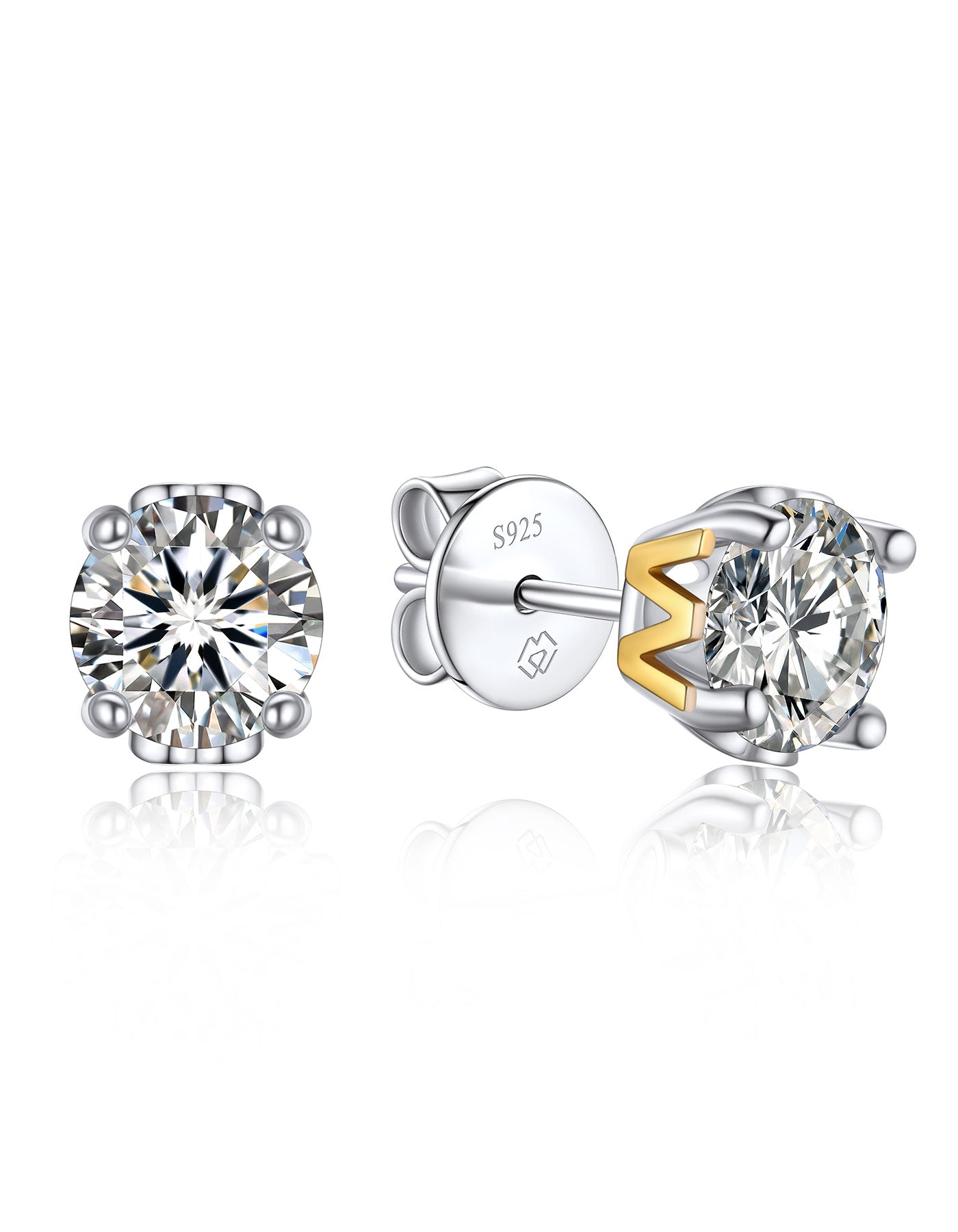 MomentWish Letter W Earrings