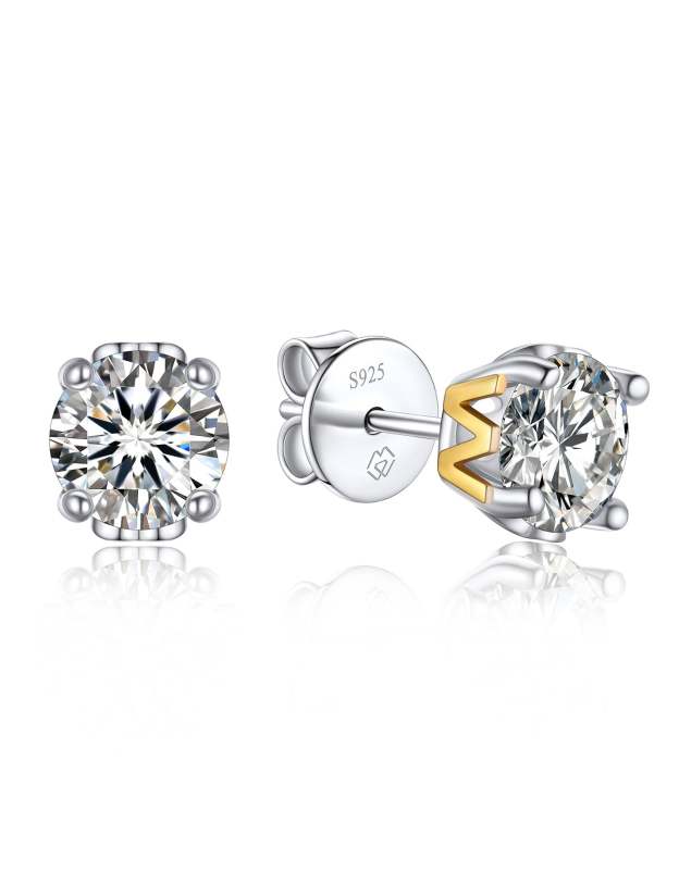 MomentWish Letter W Earrings