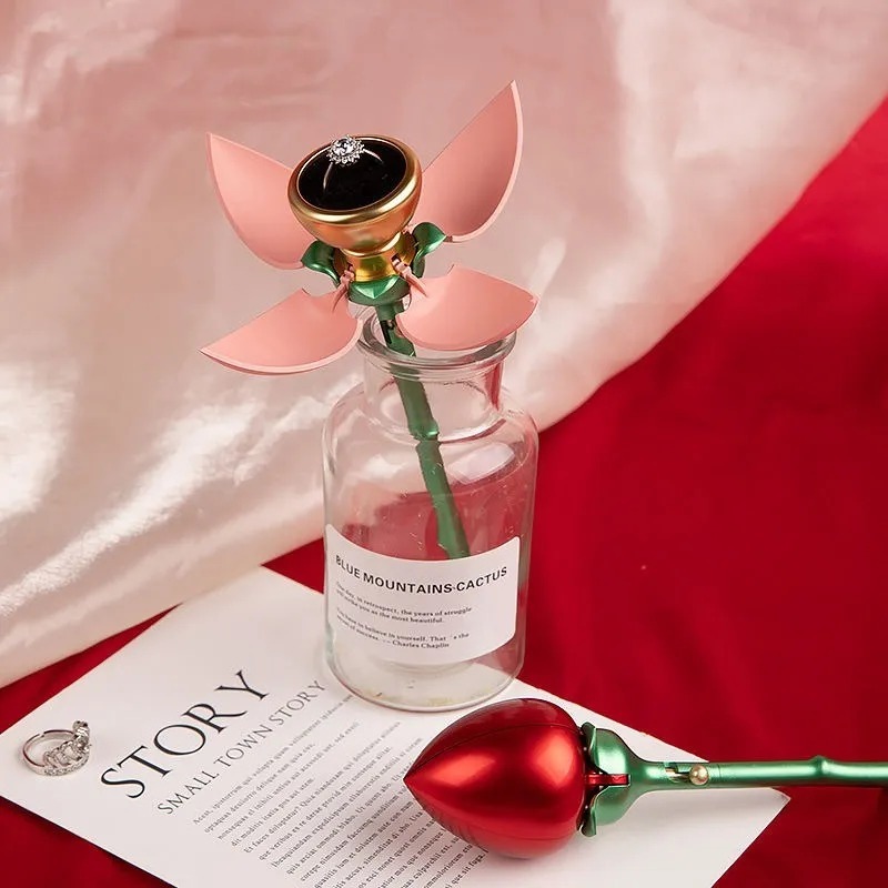 MomentWish Pink Rose Ring Box-02