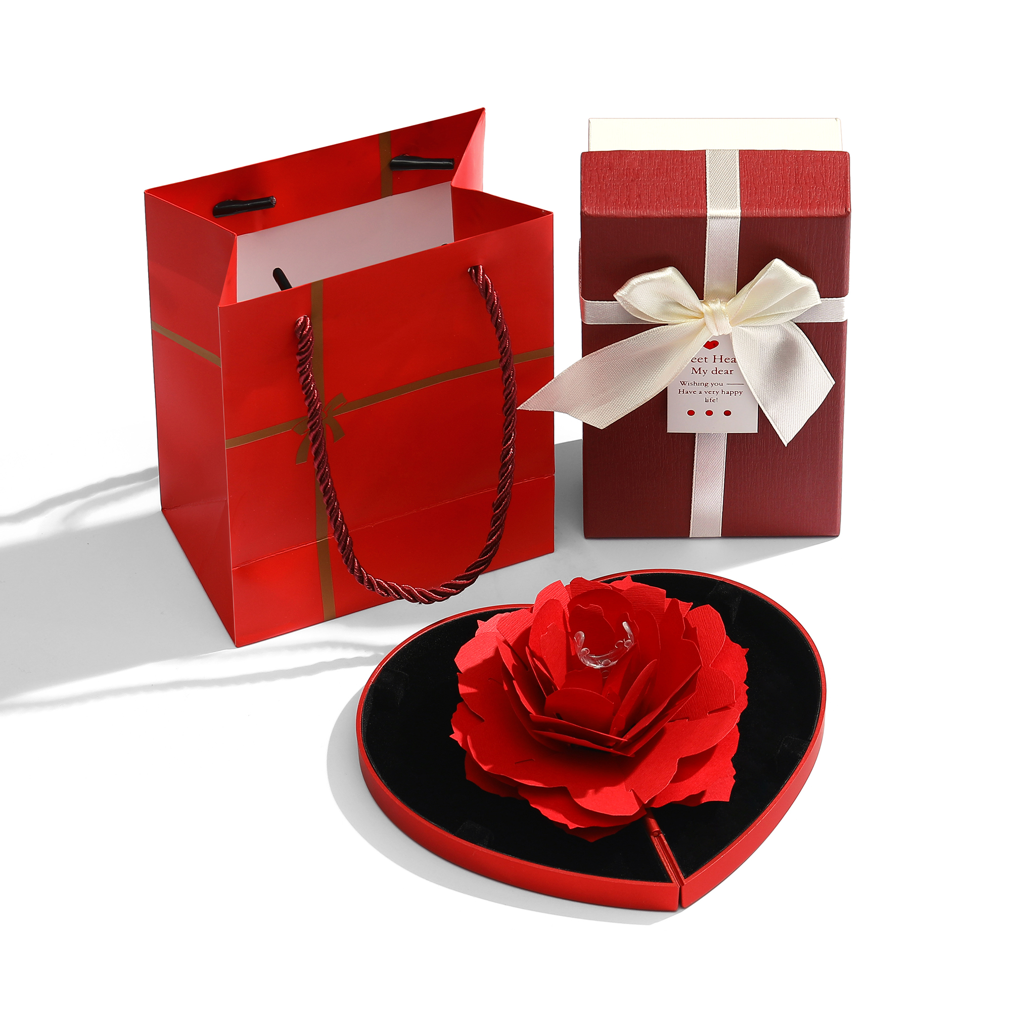 MomentWish Pop Up Rose Ring Box-02
