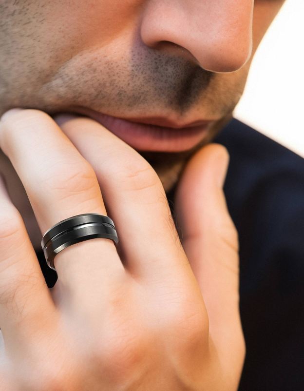 MomentWish Tungsten Carbide Ring