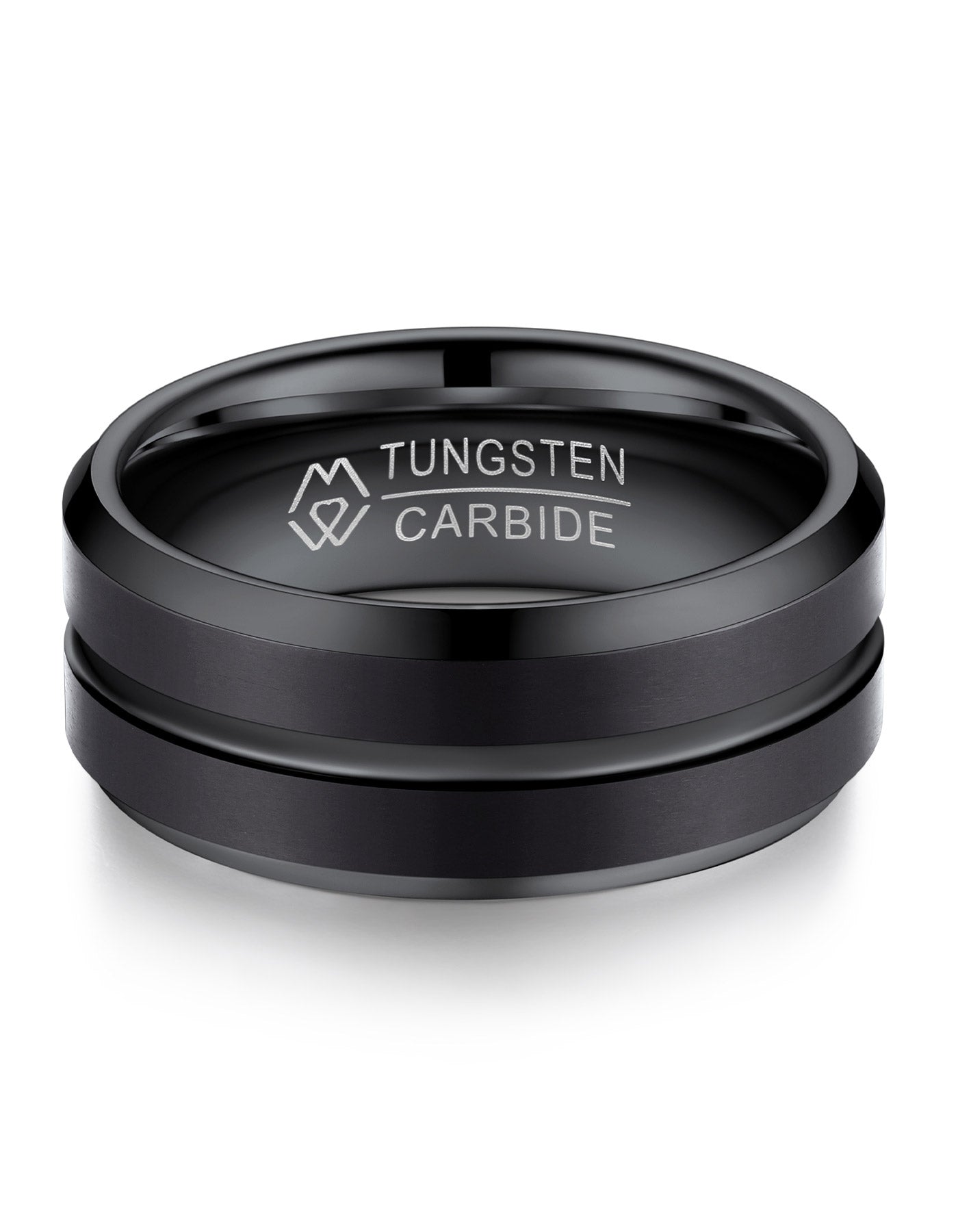 MomentWish  Tungsten Carbide Ring for Men