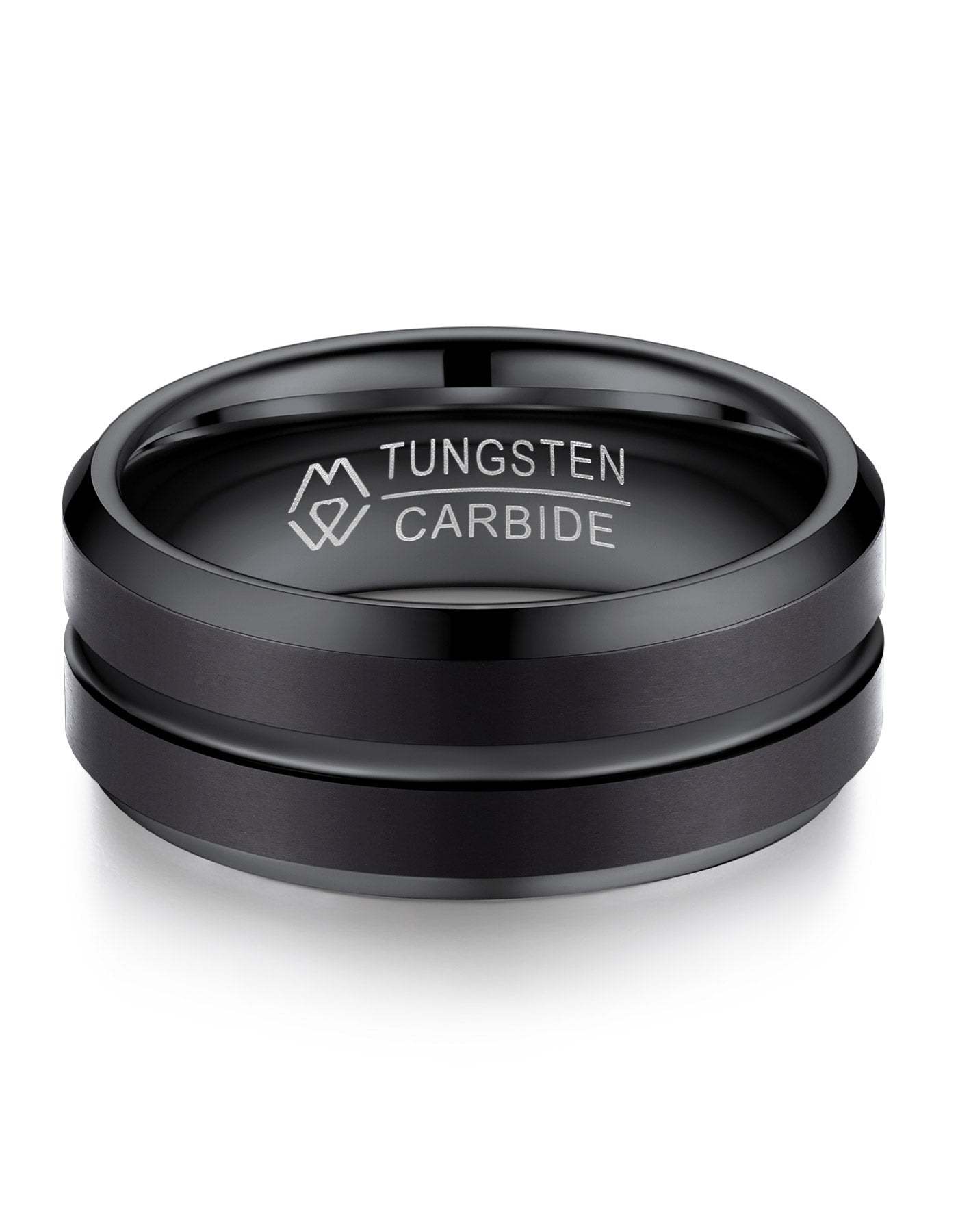 MomentWish  Tungsten Carbide Ring for Men