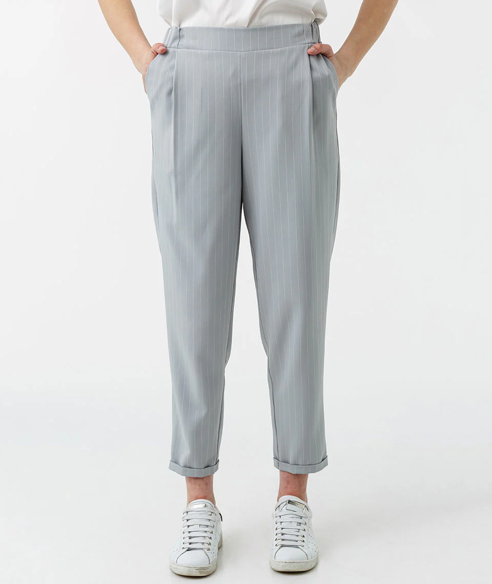 Cotton Blend Trouser