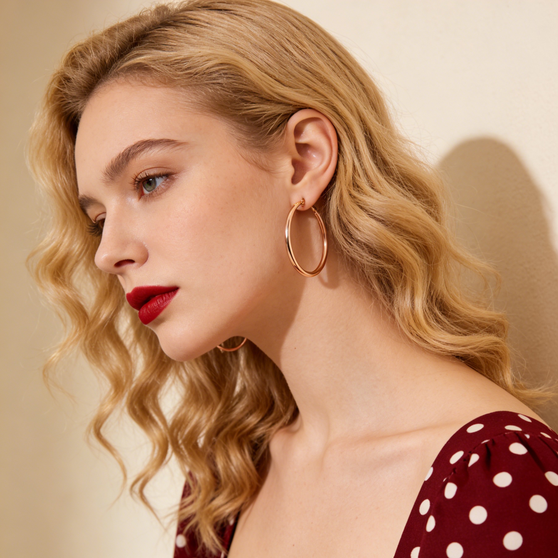 Lightweight Endless Hoop Earring